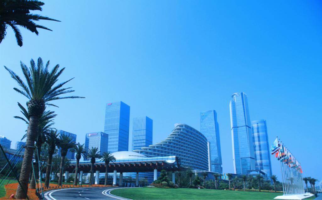 Xiamen International Conference Center Hotel Prime Seaview Hotel Exterior foto